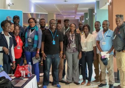 Radio professionals at the Summit